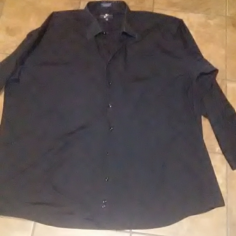 Men's Black Dress Shirt